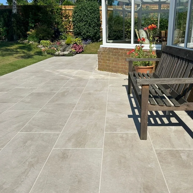 Kebur Contempo Sandstorm 450x900mm Porcelain Paving - Image 2