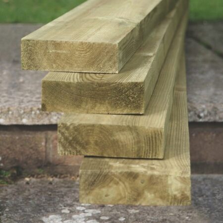 KDM Planed Pine Gravel Board