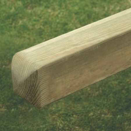 KDM Smooth Planed Pine Posts (4 way rounded top)