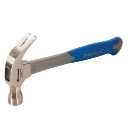 Silverline Claw Hammer Fibreglass 16oz