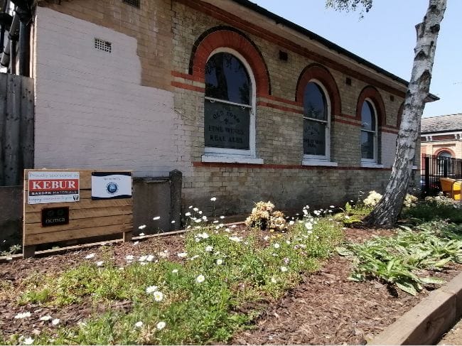 North Camp Station wildlife bed