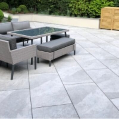 Porcelain paving