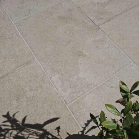 Oro Washed and Tumbled Egyptian Limestone Paving 900x600mm