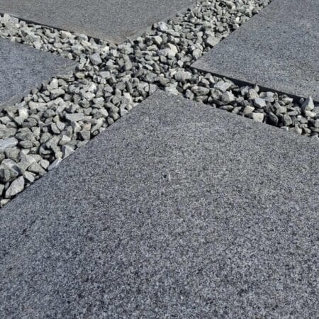 Contempo Charcoal Black Natural Granite Paving 900x600mm