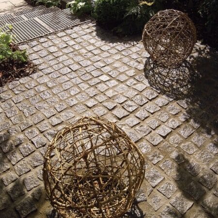 Silver Grey Natural Granite Setts