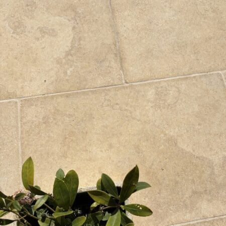 Oro Washed and Tumbled Egyptian Limestone Paving 900x600mm