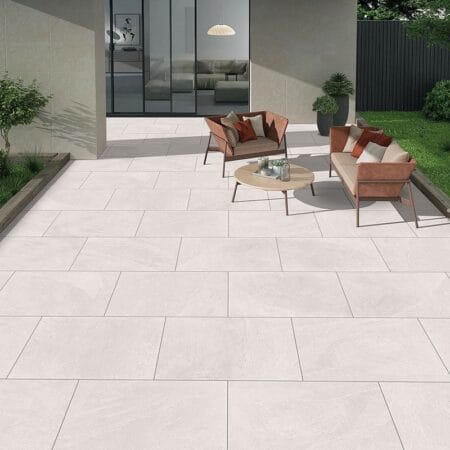 Pro Star White Porcelain Paving 900x600mm
