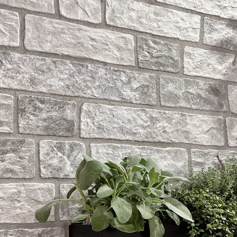 Kebur Porcelain Stonewall Grey Cladding