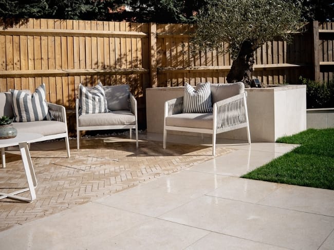 From warm-toned paving to decorative aggregates, the right materials can transform any outdoor space into a timeless Mediterranean retreat - right here in the UK.