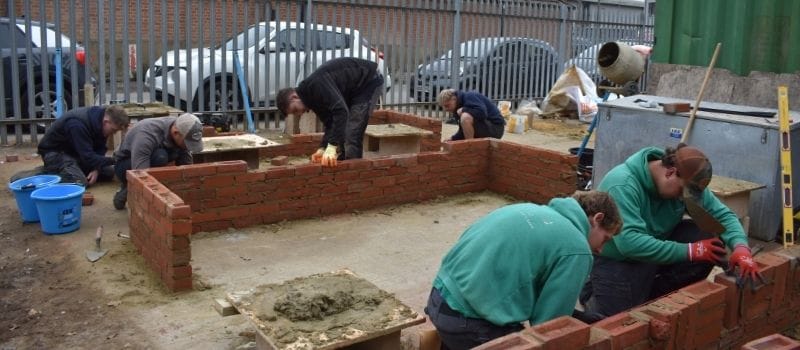 Intermediate bricklaying Intermediate bricklaying
