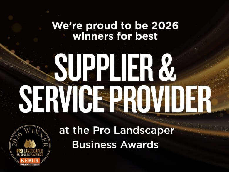 Kebur Garden Materials winners of ProLandscaper Supplier and Service Provider Business Award